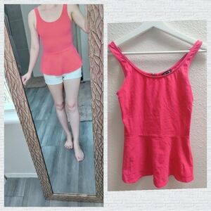 EXPRESS*Casual blouse tunic peplum top